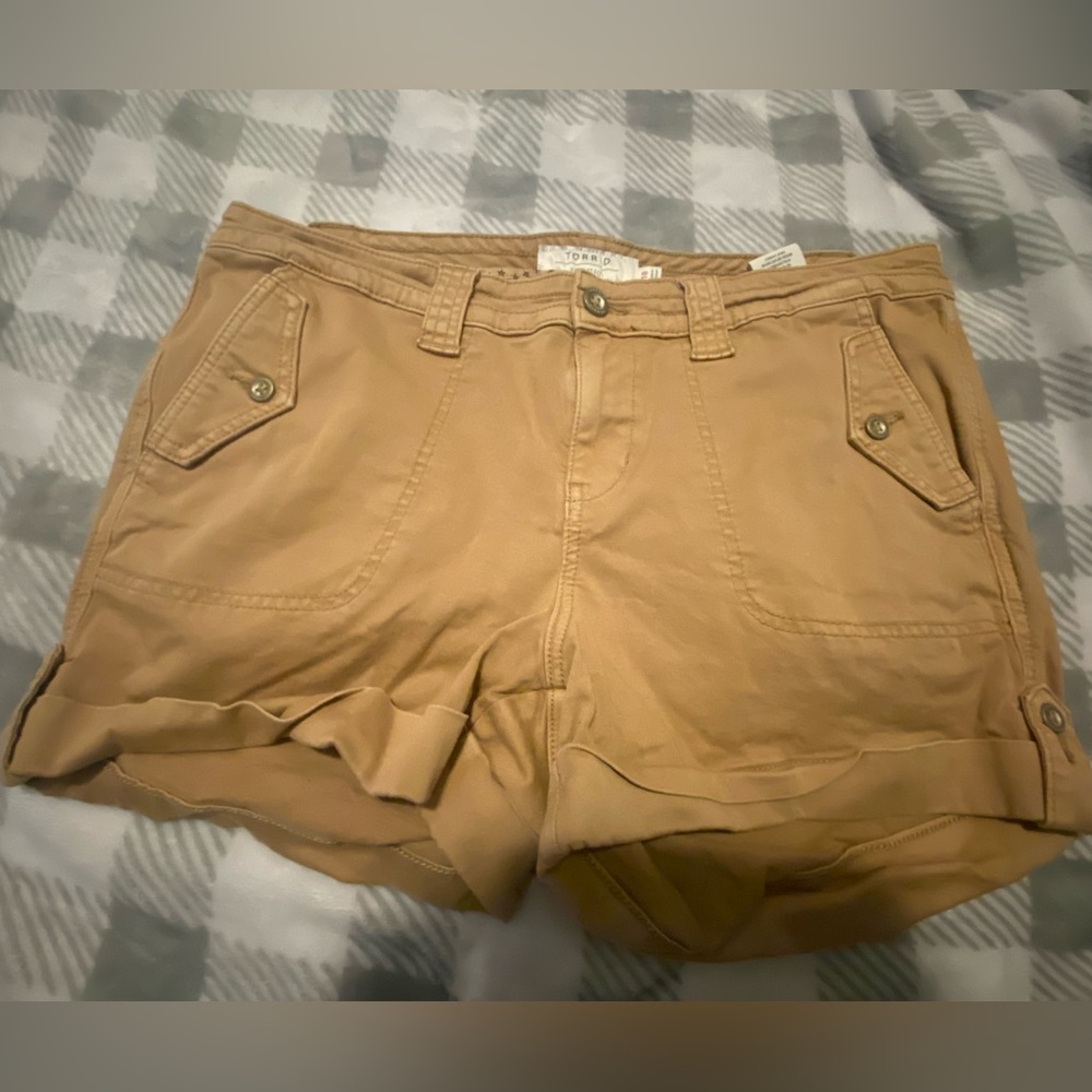 Torrid Khaki Shorts